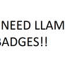 Llama Badges