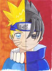 naruto and sasuke