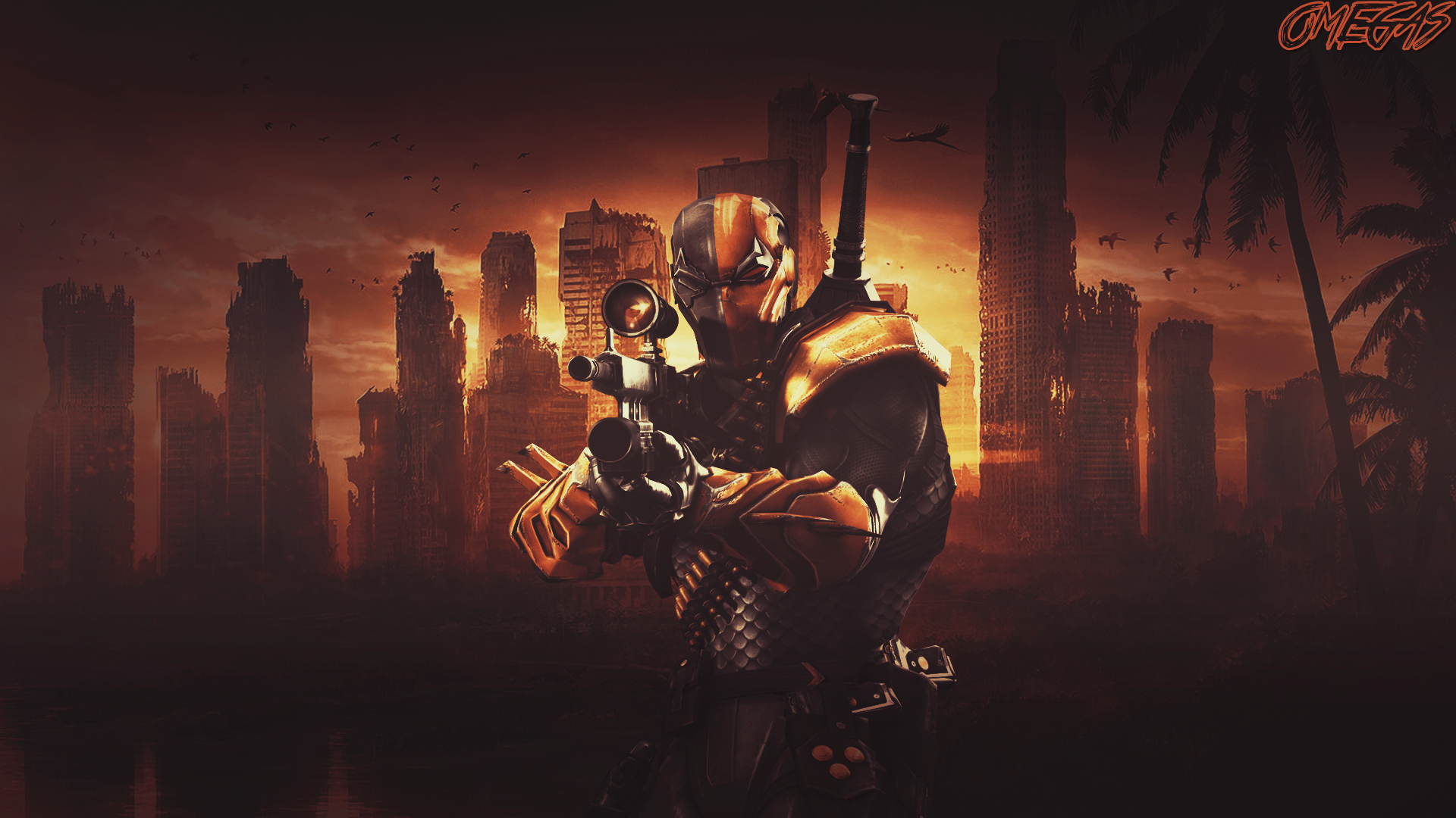 DeathStroke - 1080p Wallpaper