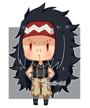 Crayolii: Gajeel: What chu lookin' at, huh?