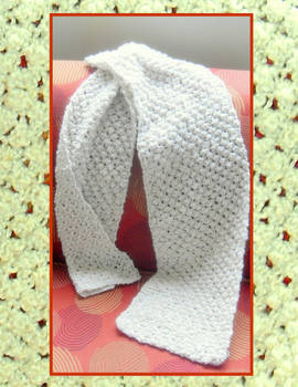 HAND KNITTED SCARF