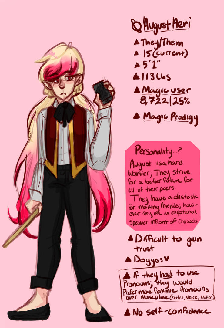 August ref sheet 1 by Gavala on DeviantArt