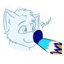 Fyrekat Sticker - Boop