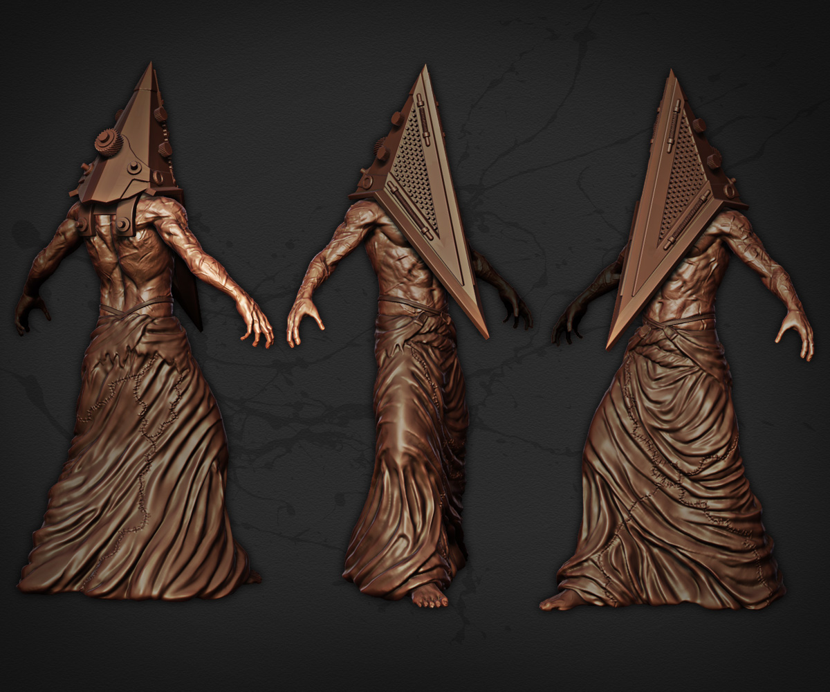 Pyramid Head no helmet by kamelotd13 on DeviantArt