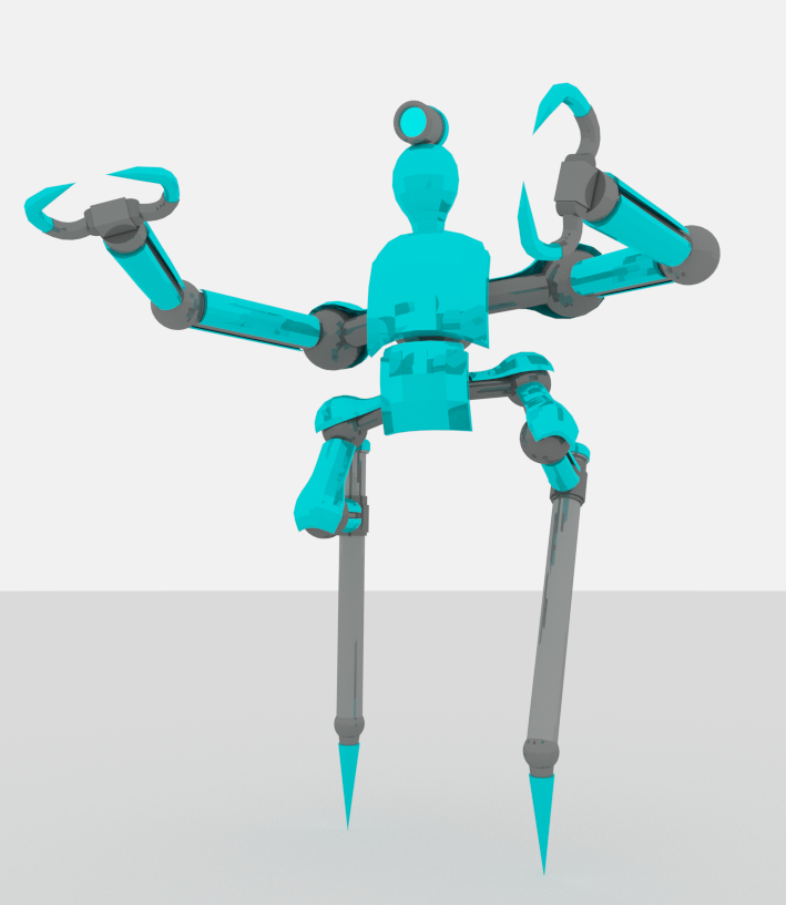 Blue Mech by Alan1149 on DeviantArt