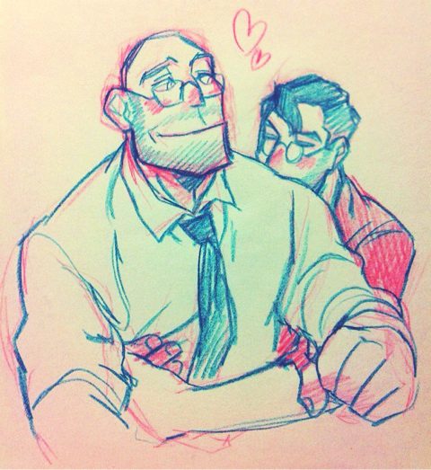 Necktie couple