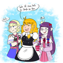 Touhou Project-'Point at Them and Laugh