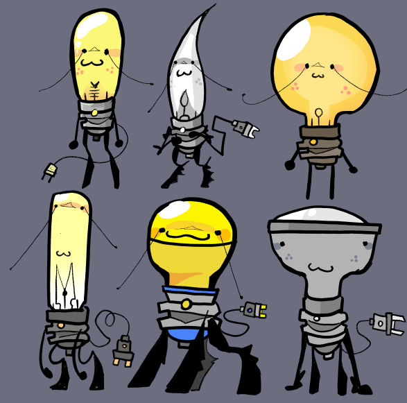 Light Bulb Gd Deviantart many bulbs by Boxnagon3 on DeviantArt