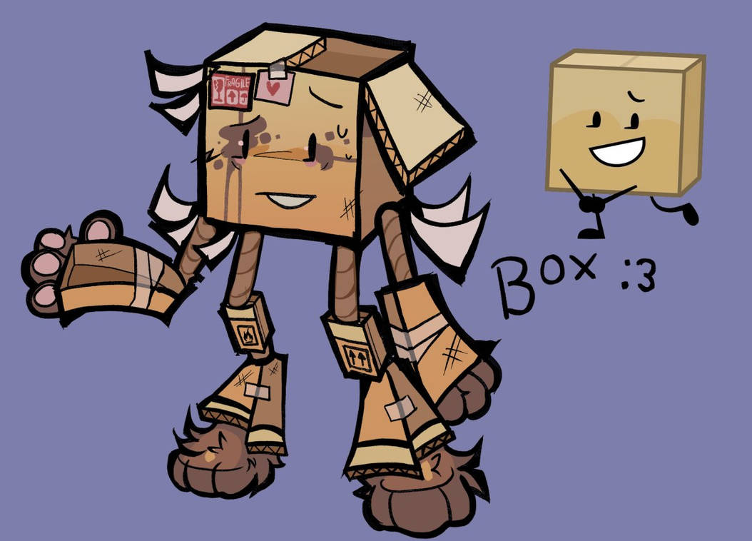 Box Character Project Box design by Boxnagon3 on DeviantArt