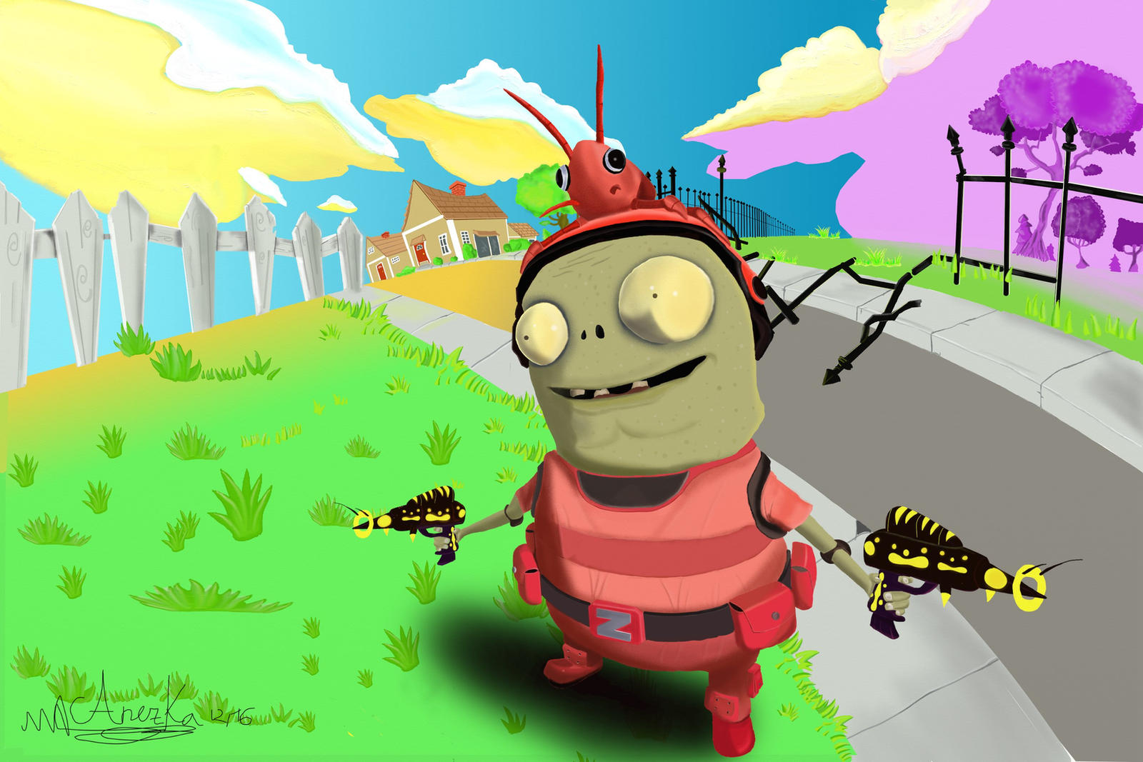 Imp Plants vs zombies 2 by Anezka00 on DeviantArt