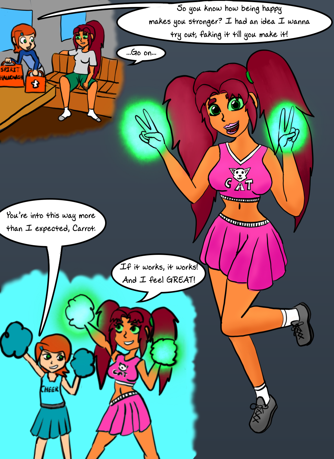 Benfire Cheer by Quattrosayla on DeviantArt