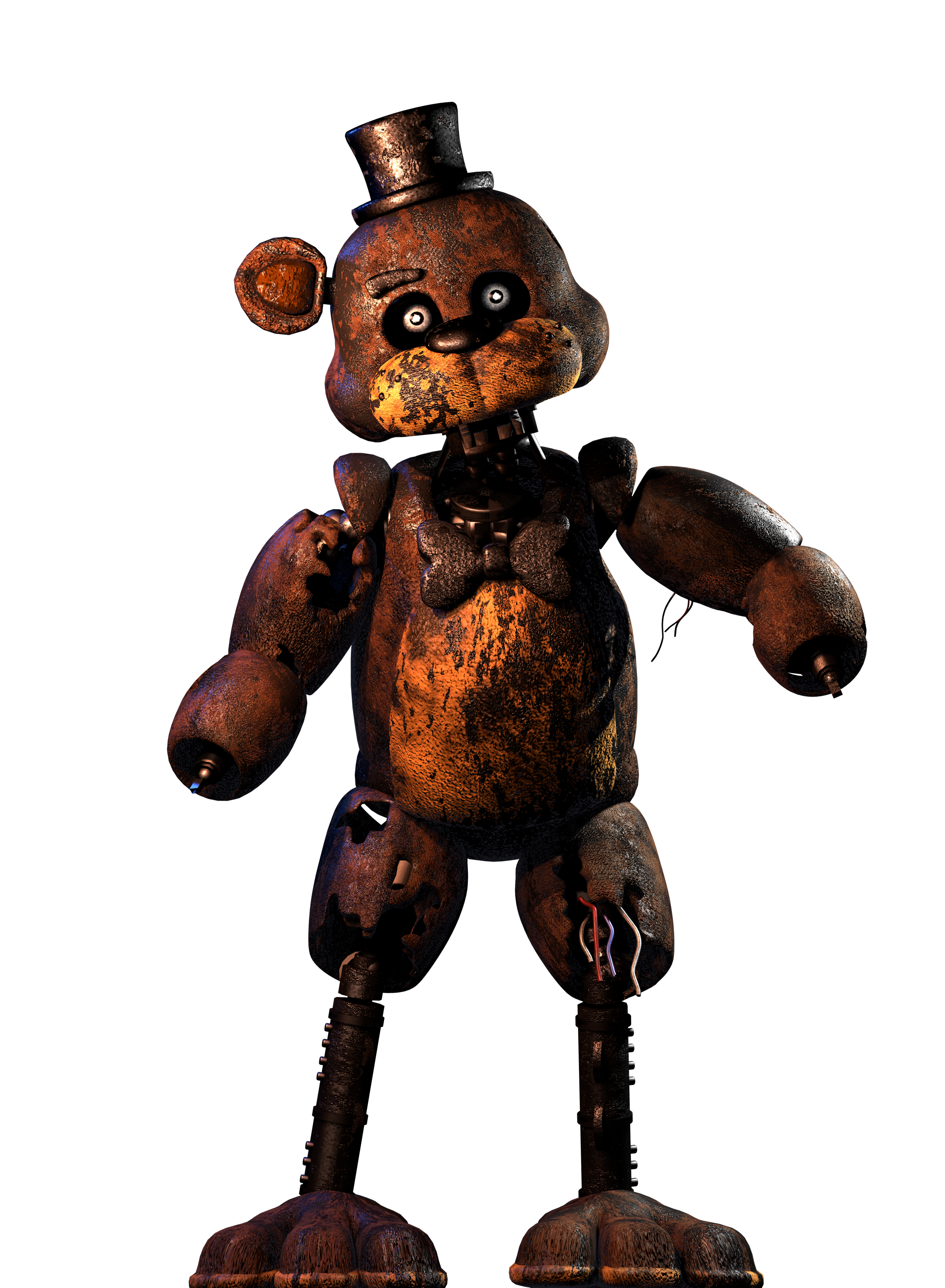 Withered Foxy Full Body - [FNaF 2] by TheSubJact on DeviantArt