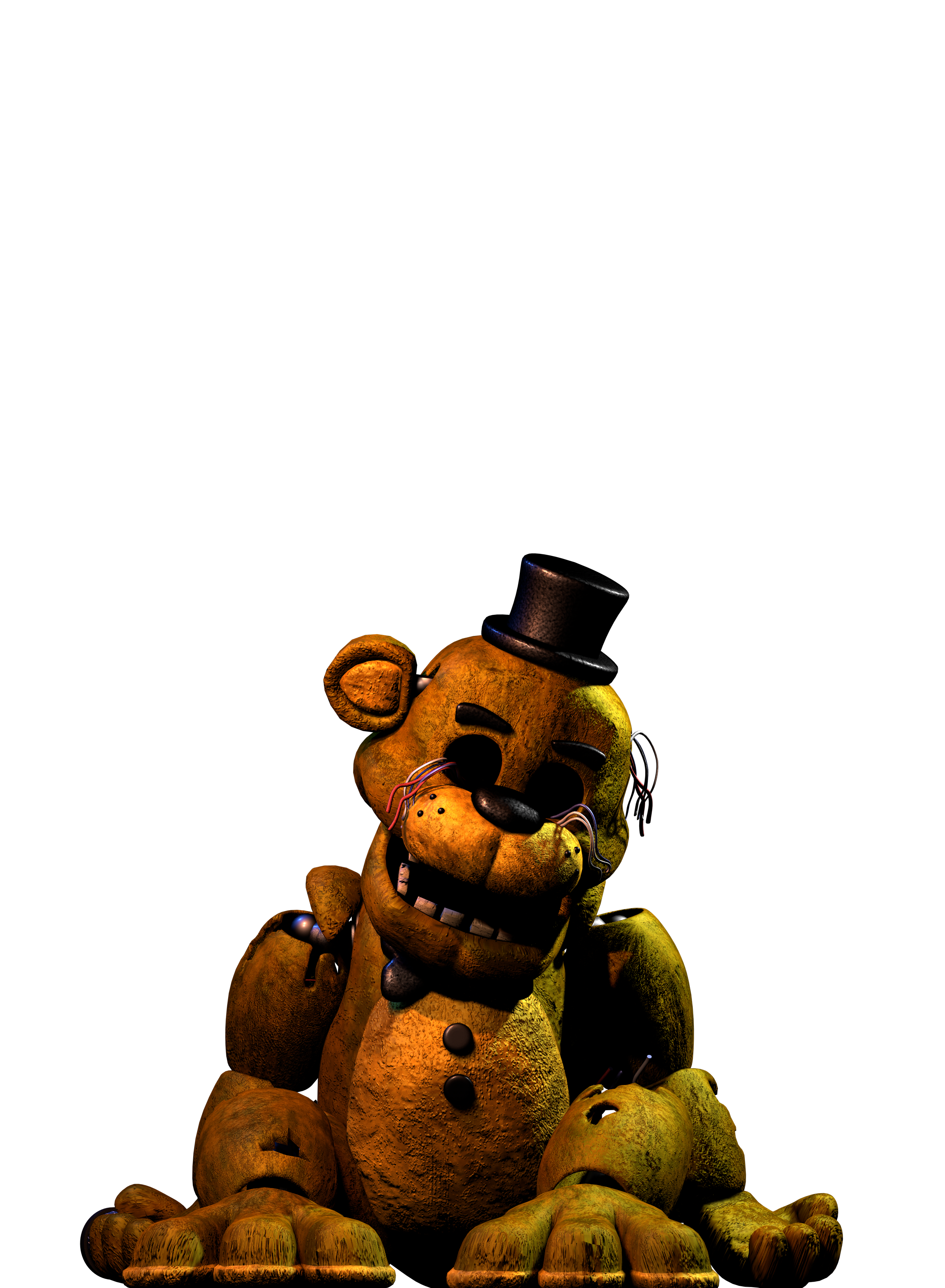 Rewritten Nightmare Fredbear by Hectorplay81 on DeviantArt