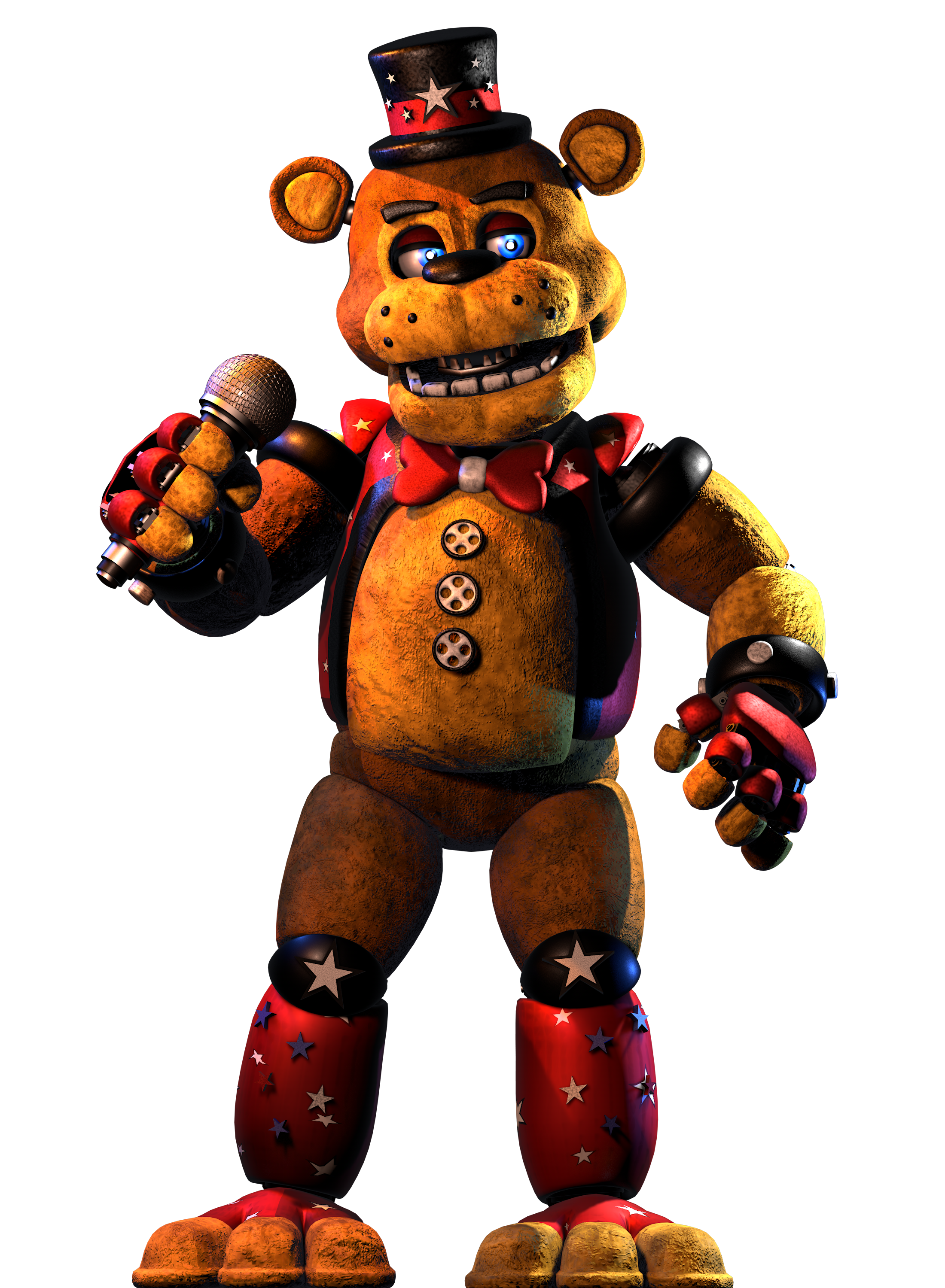 Withered Freddy Full Body PNG by BrussPictures on DeviantArt