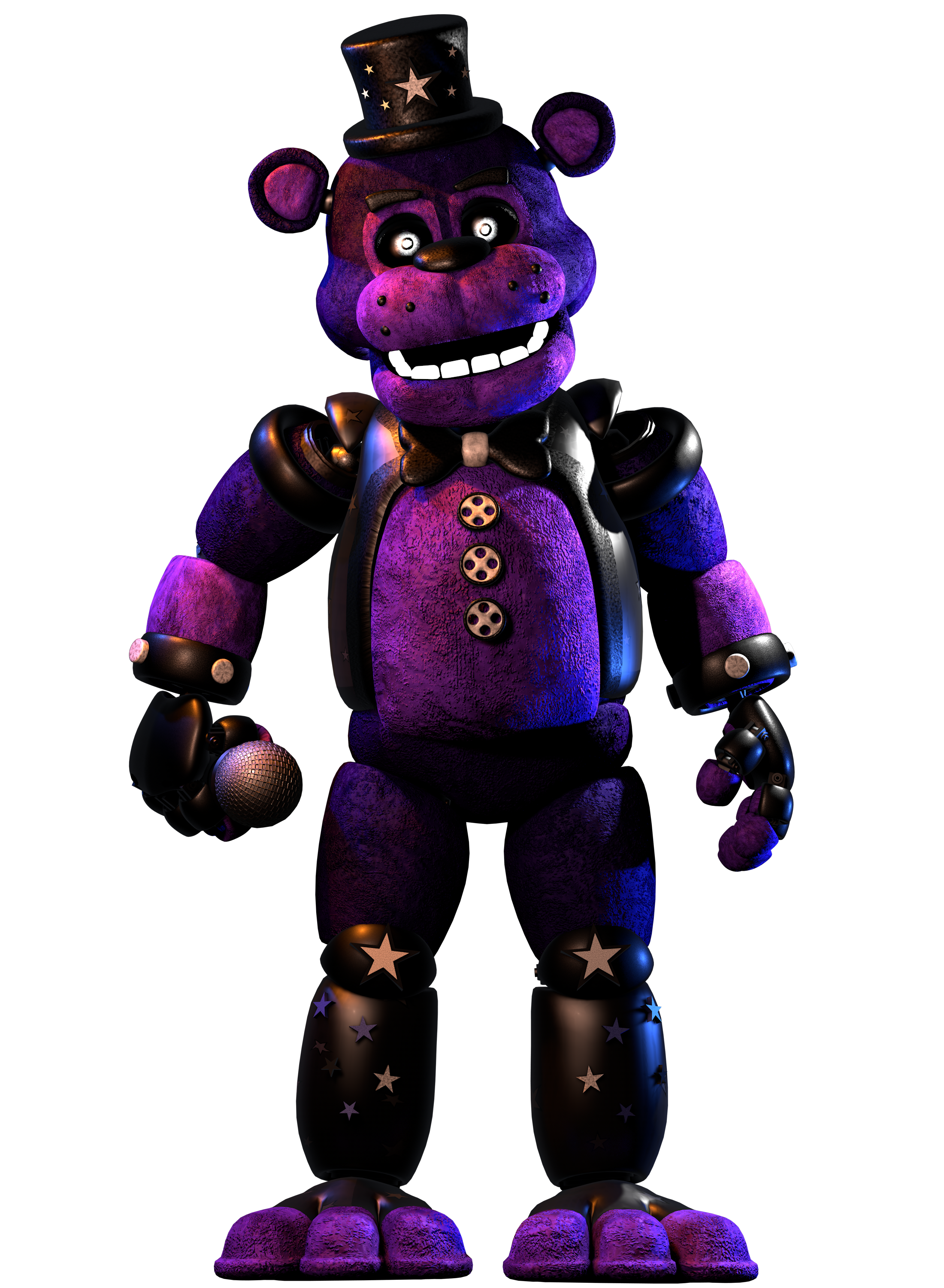 FnaF 1 Shadow Freddy by Wait-Off on DeviantArt