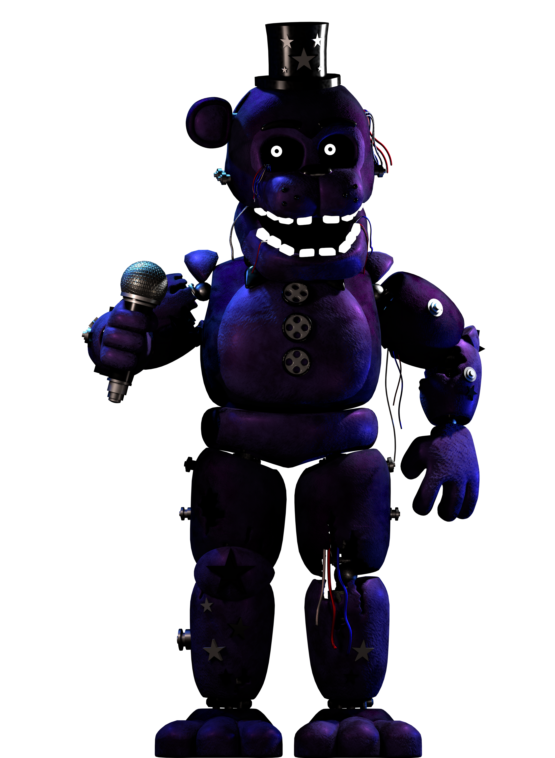 Fnaf-2-shadow Freddy - 3D model by Joebot The Robot