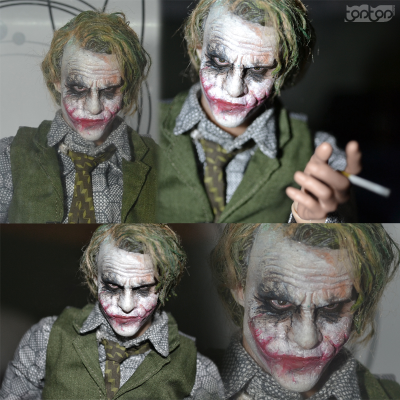 Custom Hottoys Heath Ledger Joker