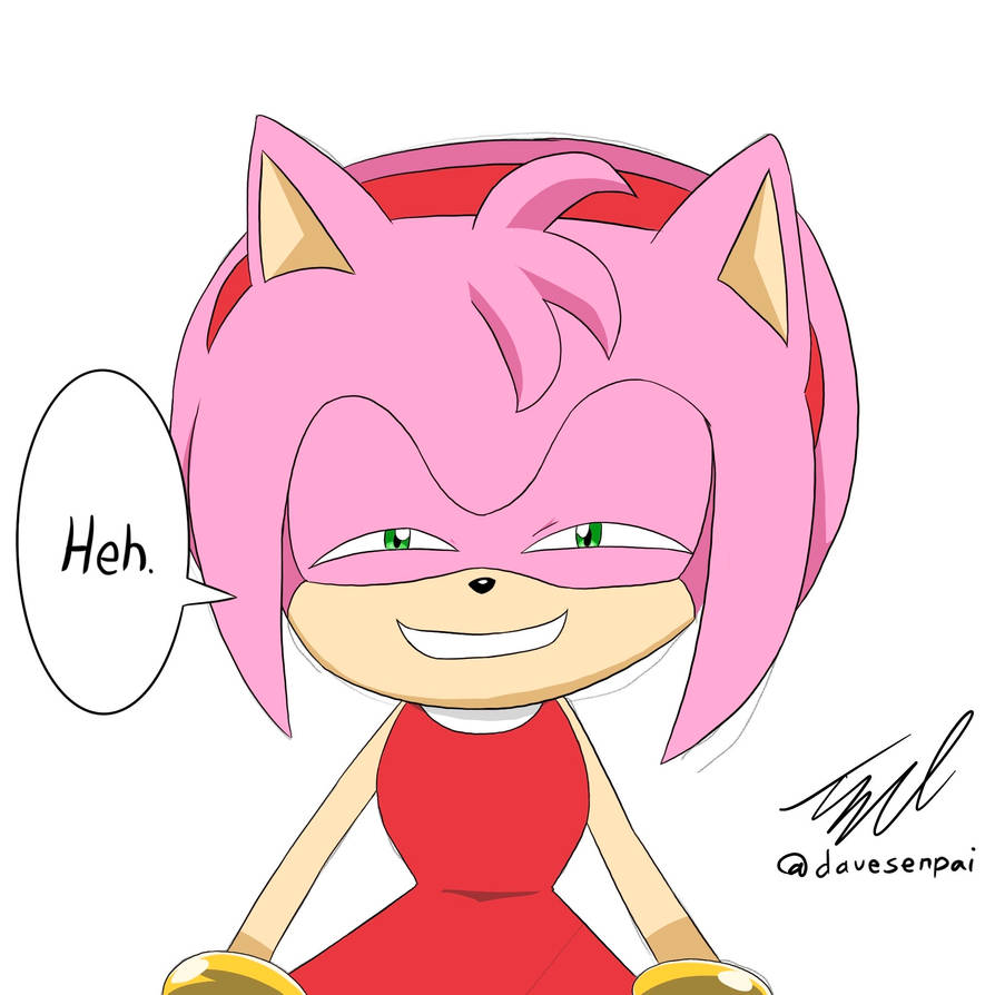 Amy Smug Face by davesenpai2021 on DeviantArt