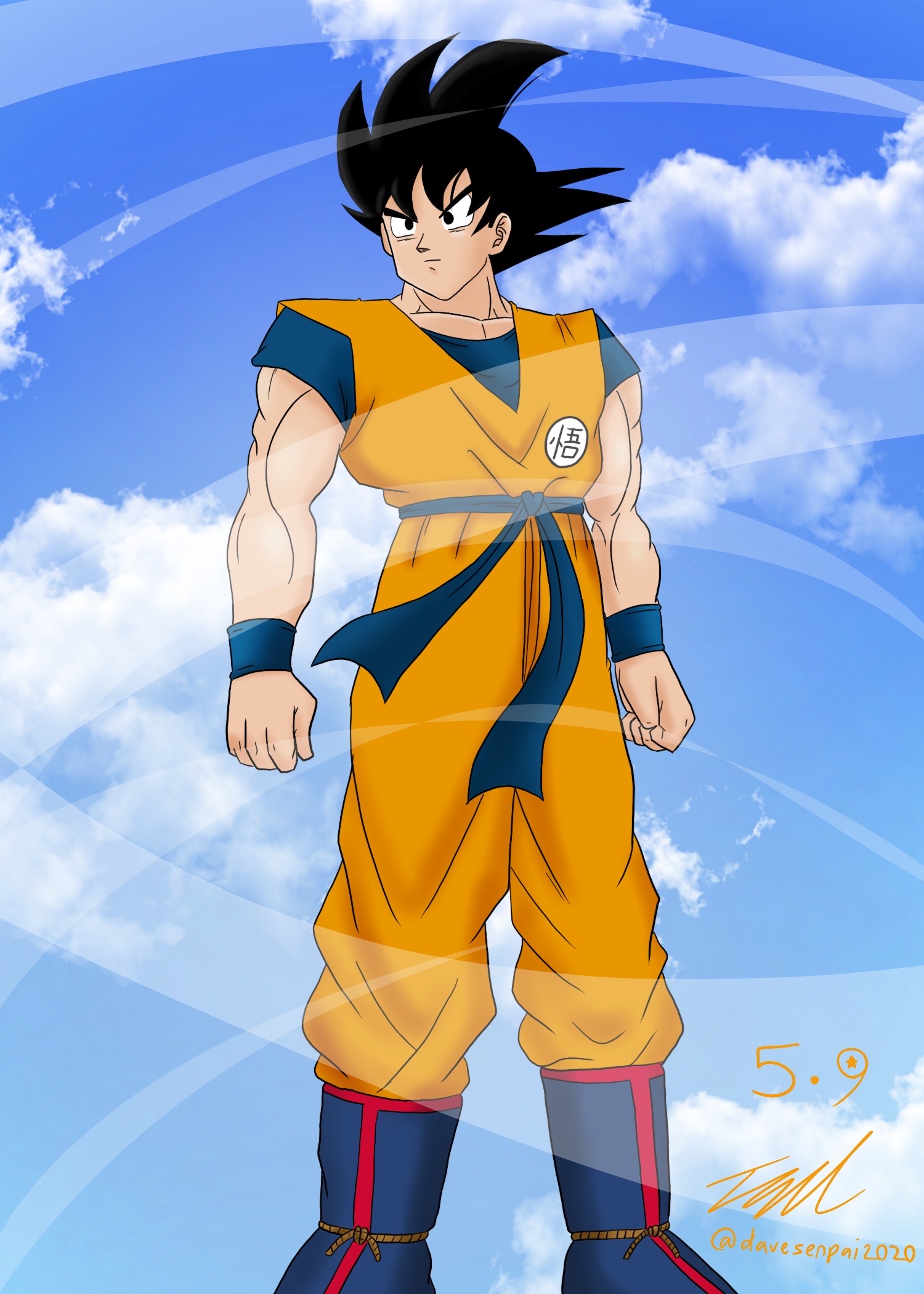 Kid Goku - Dragon Ball DAIMA by SaoDVD on DeviantArt