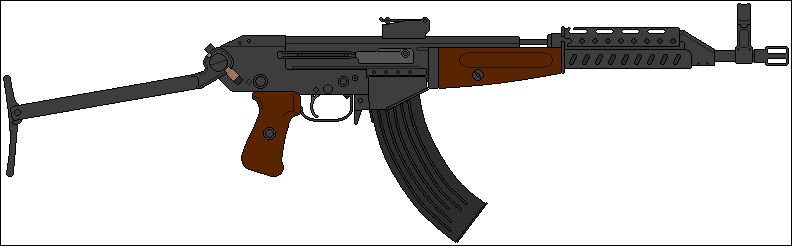 Dementiev Rifle KBP-410 Folding ( Assault Rifle Dementieva) by Basalt312 on DeviantArt