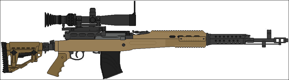 SVT-40 Enhanced Battle Rifle by Basalt312 on DeviantArt