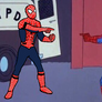 Spider Man '67 Pointing At Spider Man (OC)