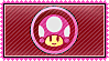 Toadette Emblem Stamp by smileystamps