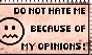 Opinions Stamp