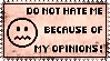 Opinions Stamp by smileystamps