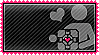 Companion Cube Love Stamp