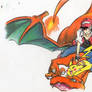 Red-Charizard-Pikachu