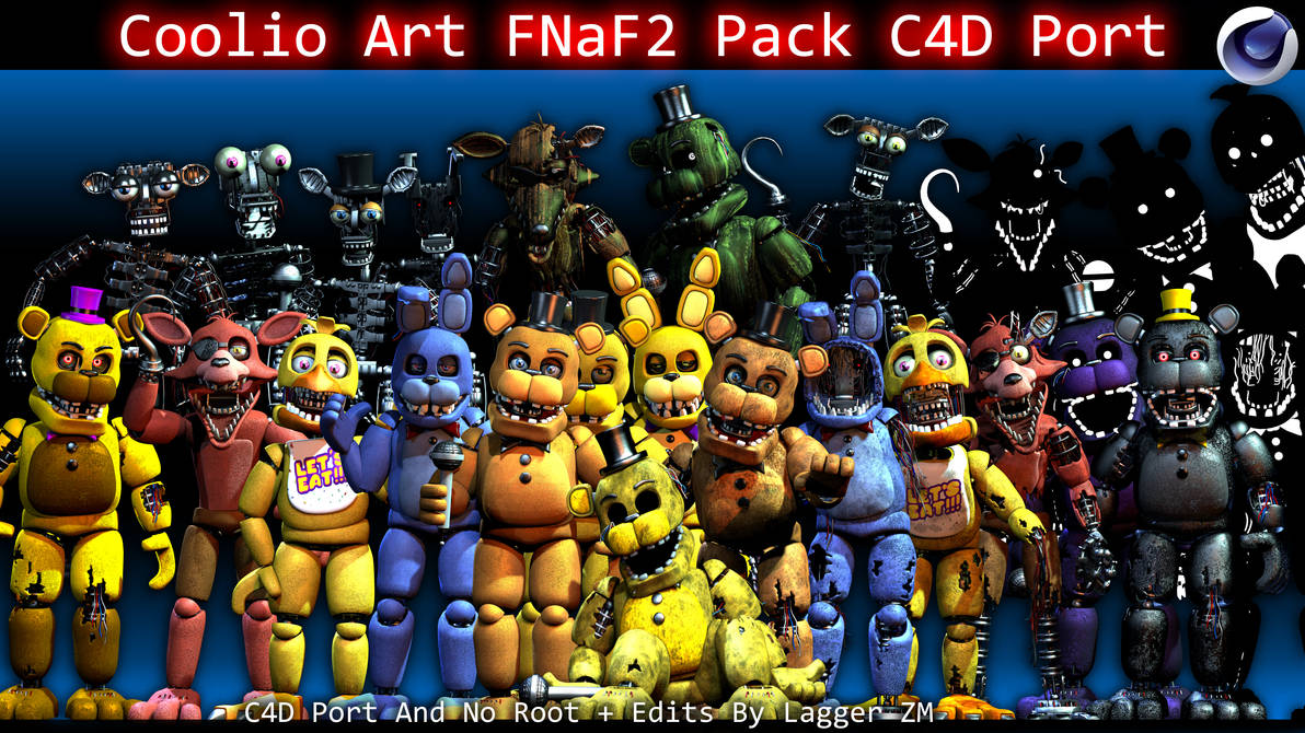 FNaF/C4D] - FNaF 4 Pack By EA No-Root by fazred on DeviantArt