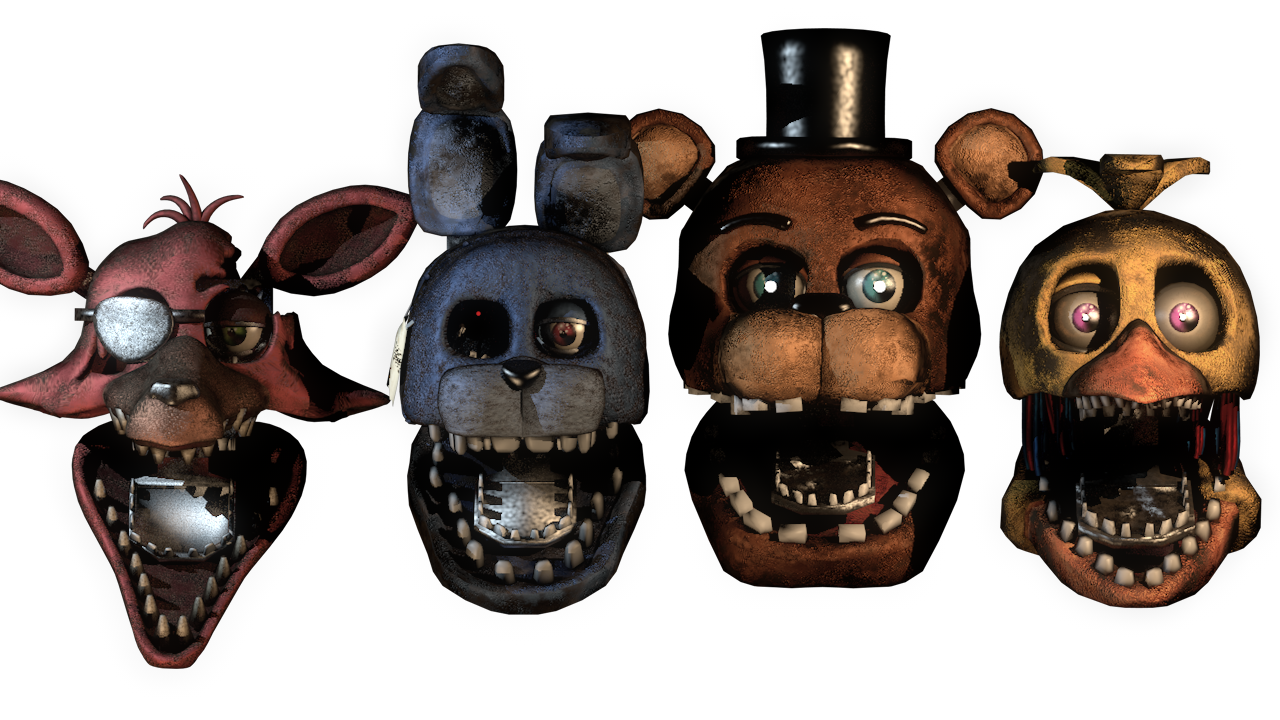 Cinema4D-Ports) FNaF AR HW Second Pack Download by Bun-Zai on DeviantArt