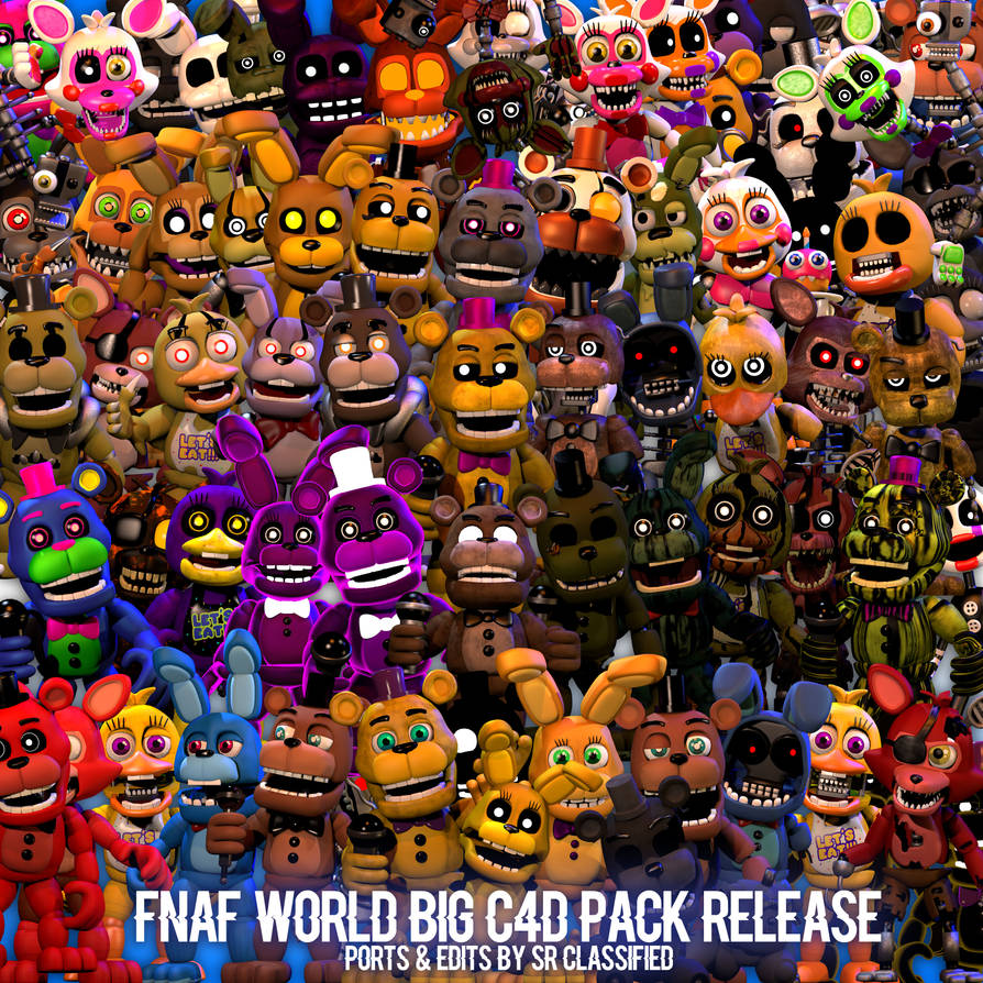 Fnaf world] Adv. Toy freddy v.2 C4D download by Carlosparty19 on DeviantArt