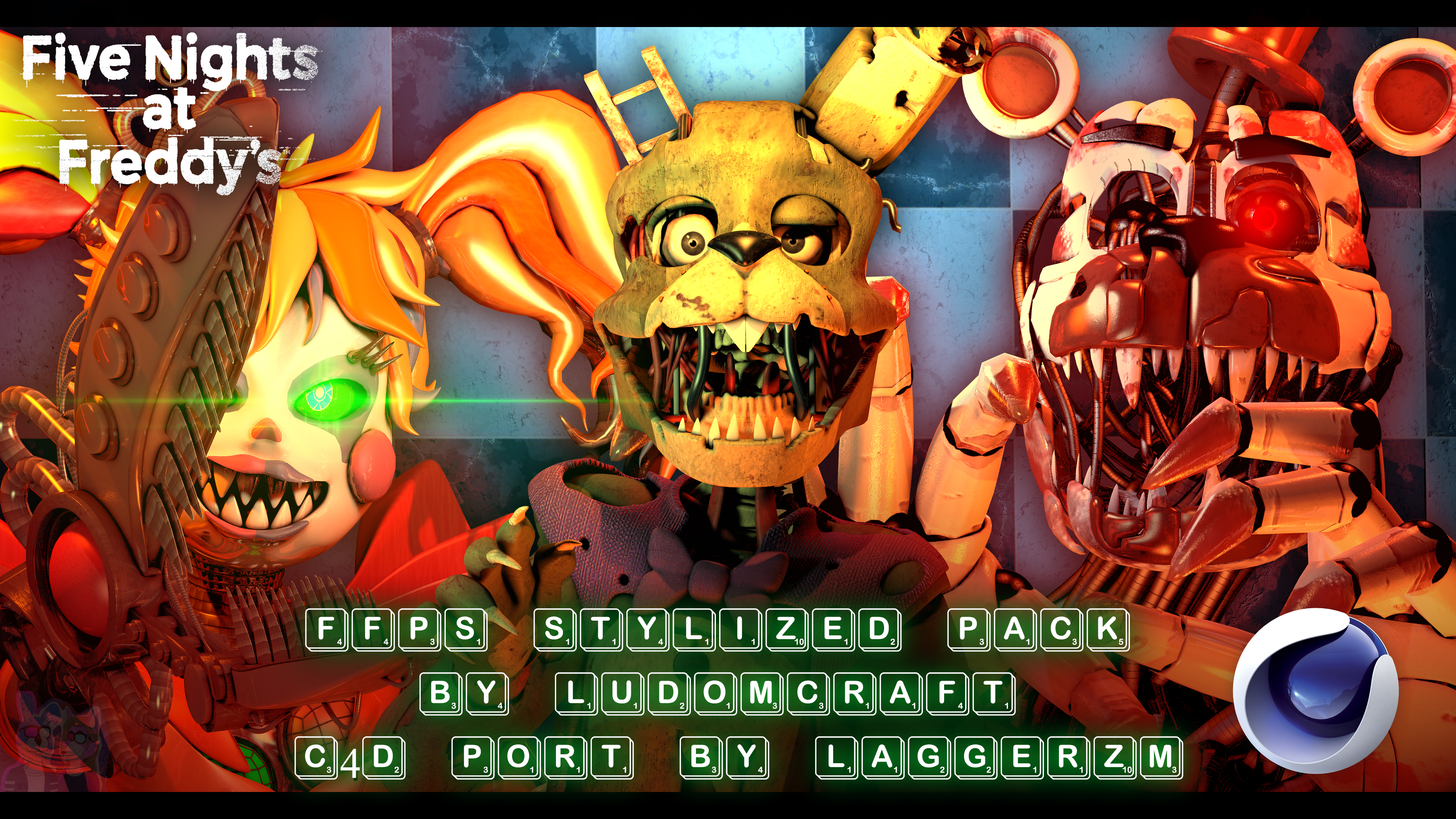 C4D Fnaf Pack Get File - Colaboratory