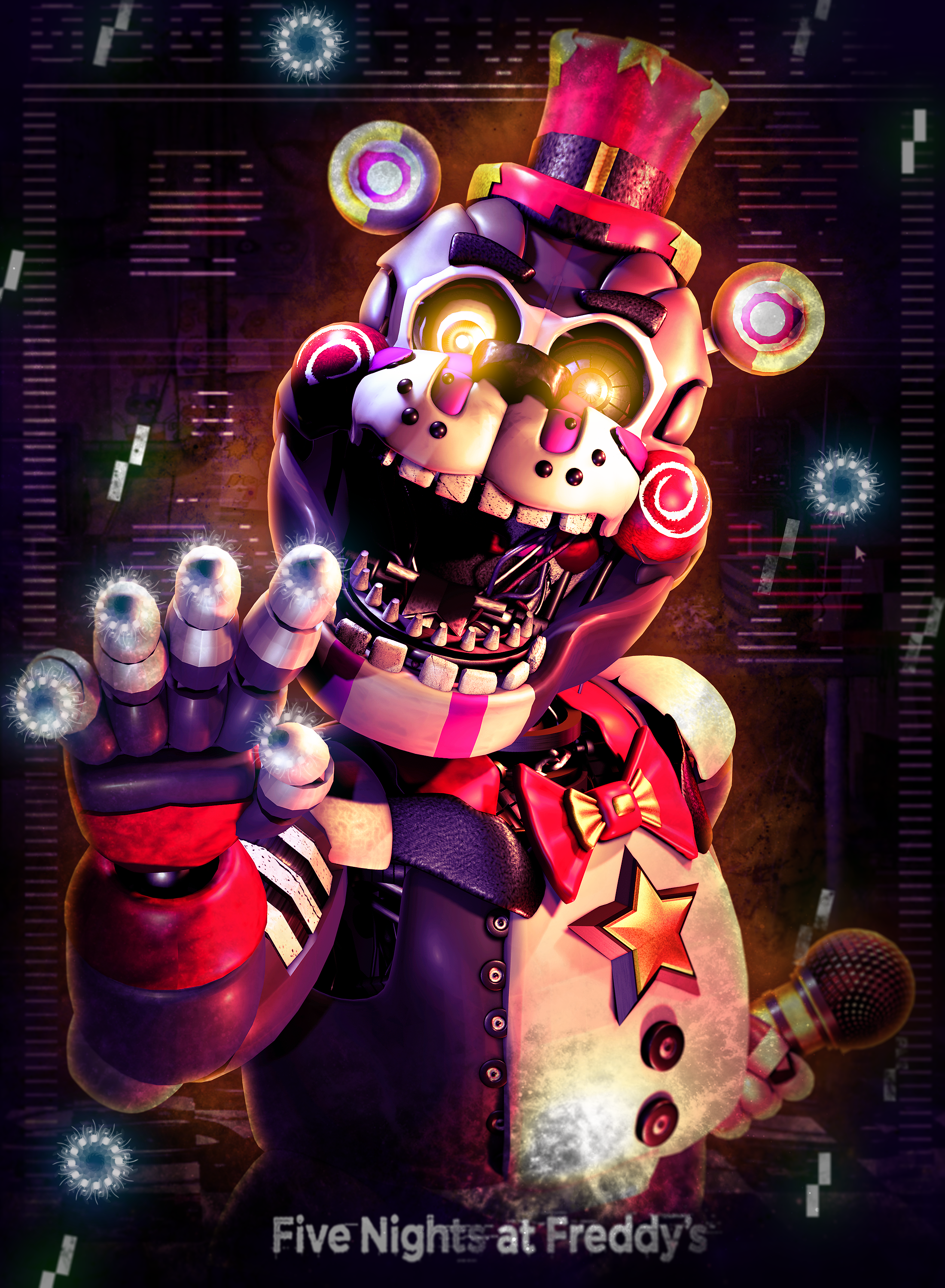 C4D-R19] Star Animatronics PT1 Updated by Bun-Zai on DeviantArt