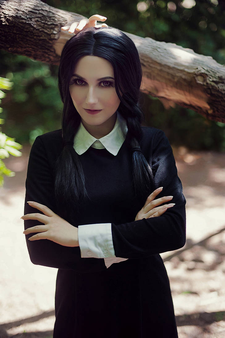 Wednesday Addams cosplay by Lady-I-Hellsing on DeviantArt