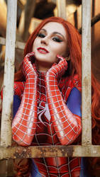 Mary Jane Spider cosplay by Lady-I-Hellsing