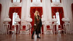 Sir Integra Fairbrook Wingates Hellsing cosplay