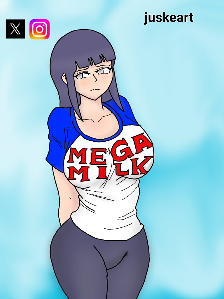 Hinata Hyuga Mega Milk By Juskeart On DeviantArt