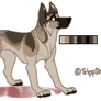 German Shepherd Ref Sheet