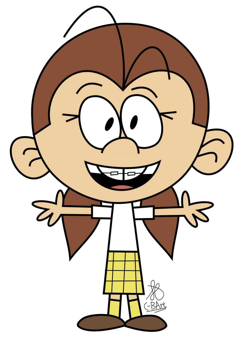 Luan Loud (6 years old) by CBArt on DeviantArt