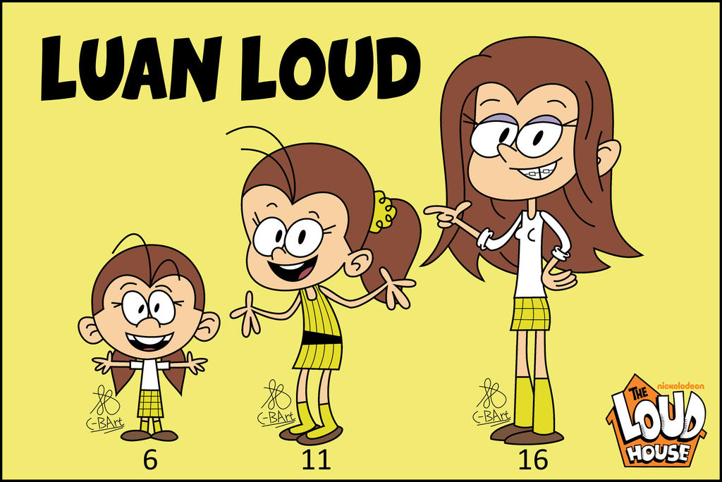 Luan Loud growing up! by CBArt on DeviantArt
