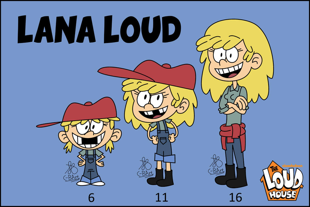 Lana Loud growing up!