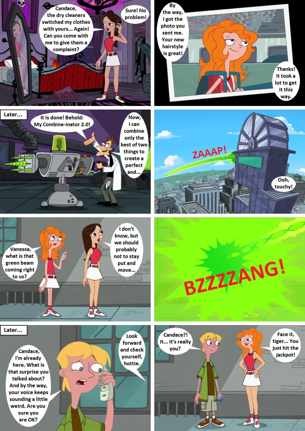 Phineas And Ferb Vanessa Deviantart