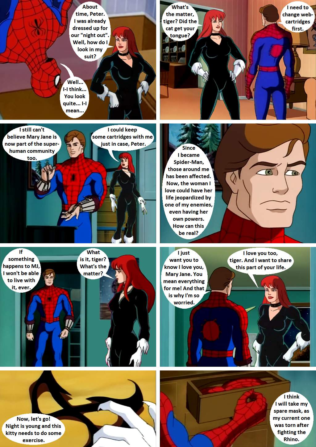 Mary Jane becomes the Black Cat V2 05