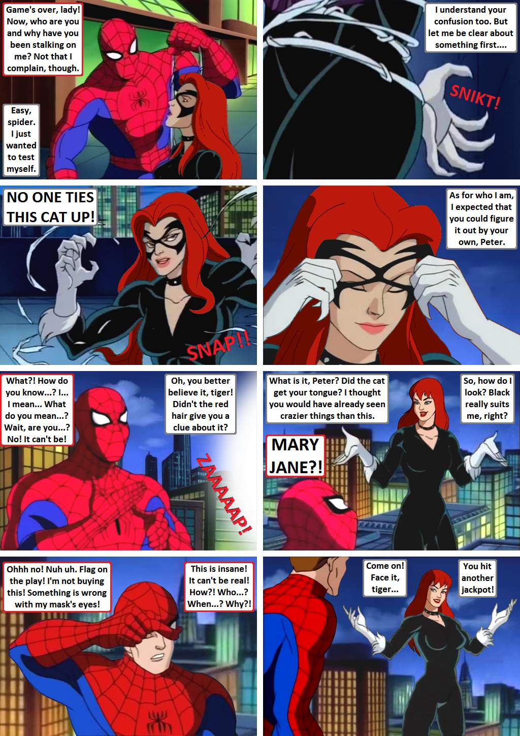 Mary Jane becomes the Black Cat V3 01
