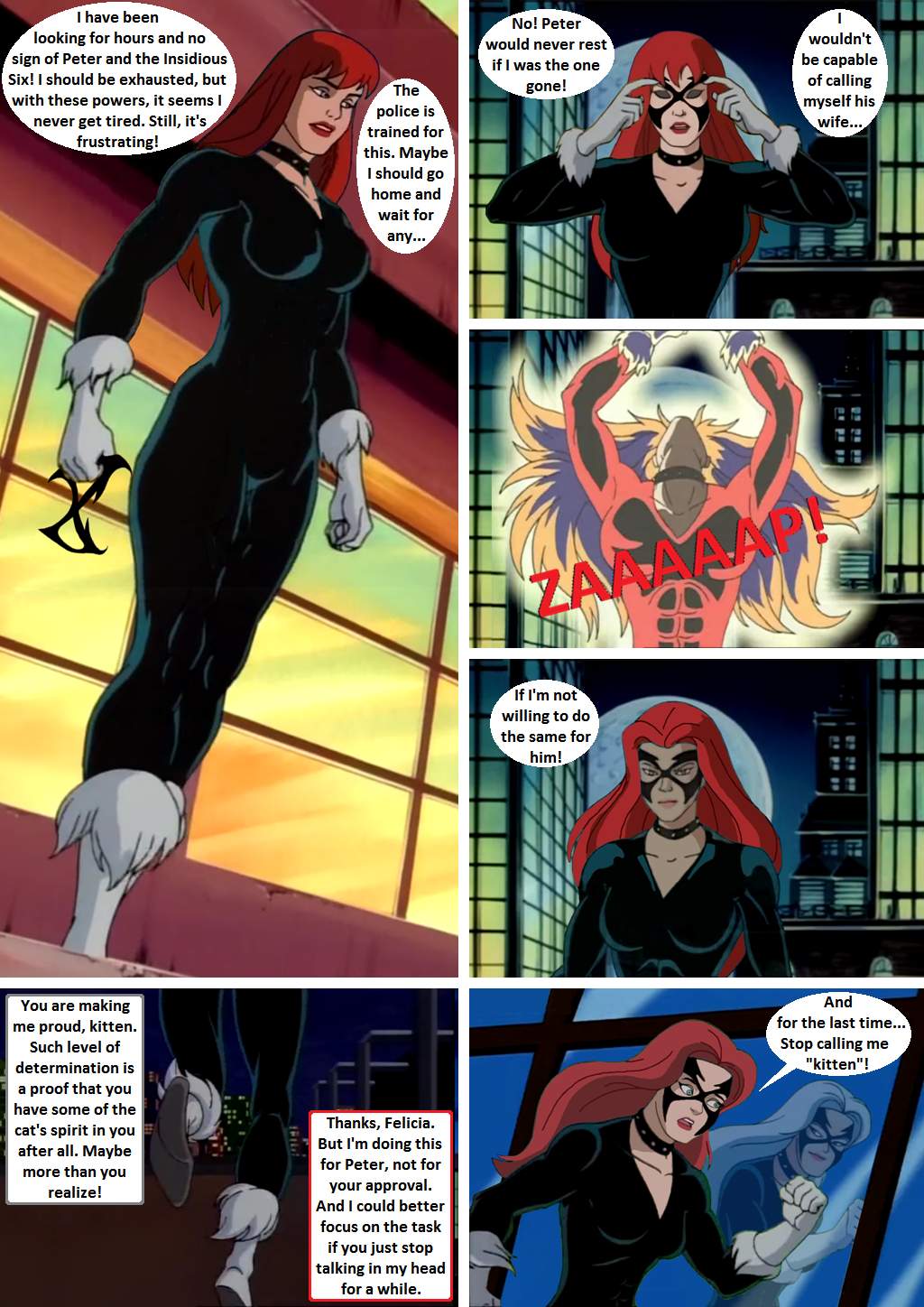 Mary Jane becomes the Black Cat V2 04 - MK II