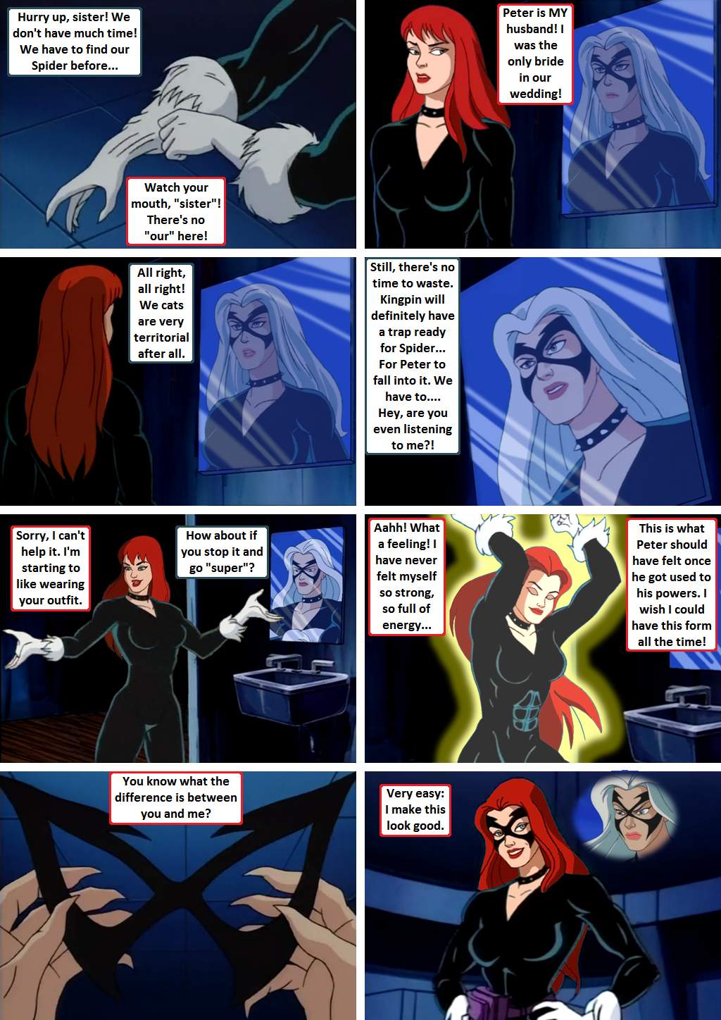 Mary Jane becomes the Black Cat - Origin 07