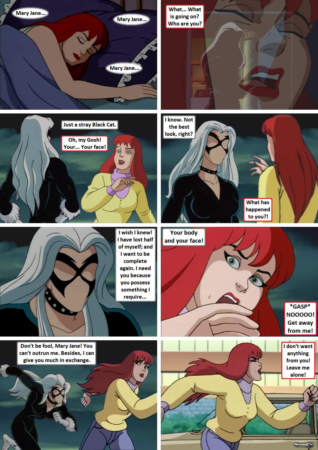 Mary Jane becomes the Black Cat - Origin 12